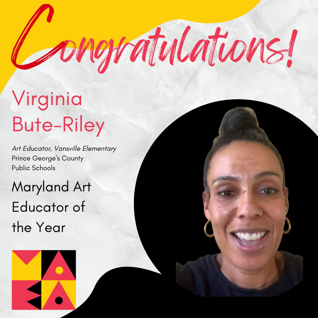 Congratulations Virginia Bute-Riley Maryland Art Educator of the Year.jpg