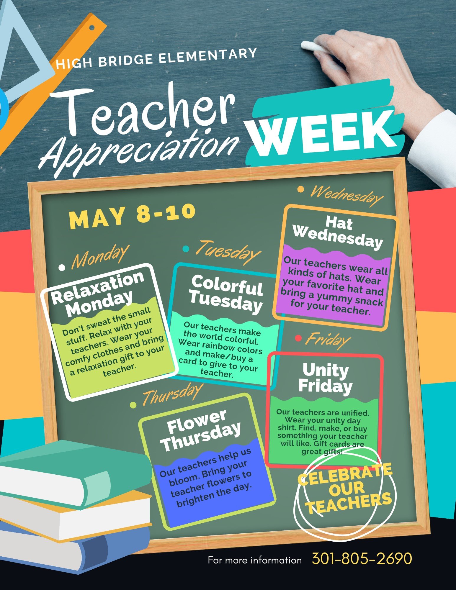 Teacher Appreciation Week 5/8-5/12