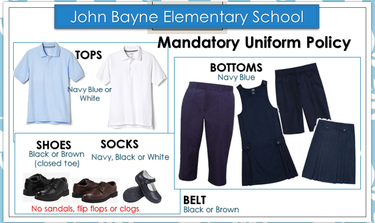 Parent/Student Handbook / School Dress Code and Appearance Policy