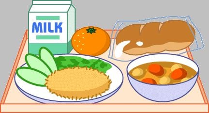 eat lunch clipart